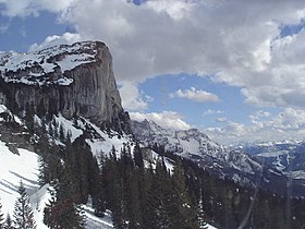 La Steinplatte vista desde el Gondel