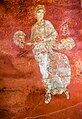 Wall painting - Apollon and the nine Muses - Pompeii (Moregine triclinium a) - Pompeii Great Palaestra - 05