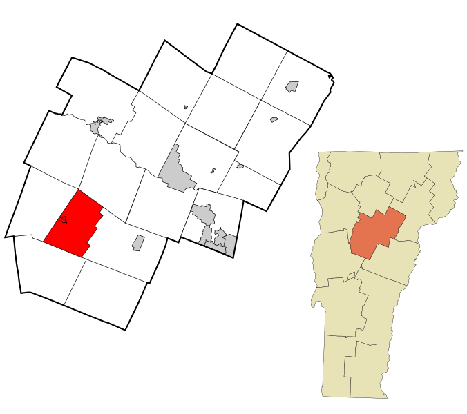 File:Washington County Vermont Incorporated and Unincorporated areas Waitsfield highlighted.svg