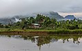 * Nomination Water reflection of karst mountains, wooden houses, trees and mist in a paddy field of the countryside of Vang Vieng, Vientiane Province, Laos, during the monsoon. --Basile Morin 04:33, 1 September 2020 (UTC) * Promotion Good quality.--Agnes Monkelbaan 04:35, 1 September 2020 (UTC)