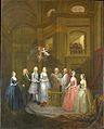 Wedding of Stephen Beckingham and Mary Cox, 1729 by William Hogarth.jpg