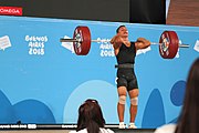 Deutsch: Gewichtheben bei den Olympischen Jugendspielen 2018; Tag 2, 10. Oktober 2018; Jungen 62 kg English: Weightlifting at the 2018 Summer Youth Olympics at 8 October 2018 – Boys' 62 kg