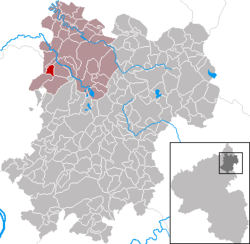 Розташування Велькенбах