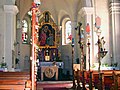 Interieur van deze kerk