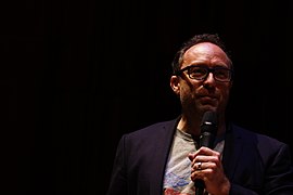 Wikimania 2014 - Opening Ceremony - 1423 - Jimmy Wales.JPG