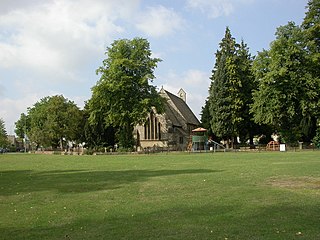 <span class="mw-page-title-main">Holy Trinity Church, Wood Green</span> Grade 2 listed Church in Oxfordshire, England
