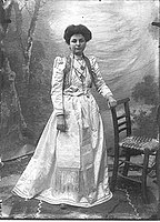 Žena z Kleisoura, Kastoria, počátek 20. století