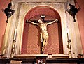 * Nomination Details of a wooden crucifix (XVI sec) - Church of San Giovanni Battista - Gradara, Marche, Italy.. --Terragio67 21:30, 8 January 2023 (UTC) * Promotion  Support Good quality. --Scotch Mist 11:50, 14 January 2023 (UTC)  Support Good quality. --Boaventuravinicius 20:17, 14 January 2023 (UTC)