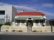 A worker's cottage, built in the early 20th century. Many have now been extensively renovated at great cost