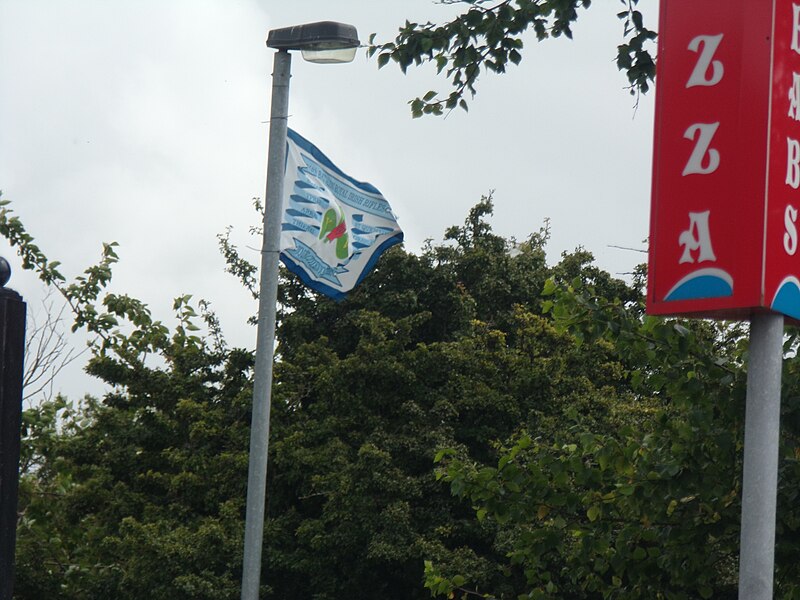 File:YCV flag in Coleraine..JPG