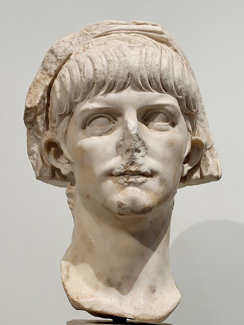 Bust of the young Nero