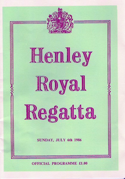 File:'Royal Regatta' programme 1986 - geograph.org.uk - 257731.jpg
