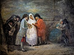 La Petite mariée par Antonio Pérez Rubio - Musée Goya