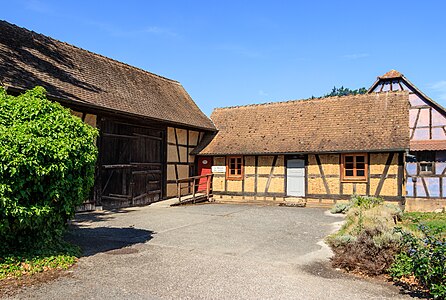 Half-timbered house from Soufflenheim Écomusée d’Alsace Ungersheim France