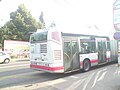 Škoda 25Tr trolleybus with additional diesel engine