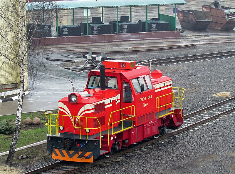 File:ТМЭ3-004, Belarus, Minsk, Minsk-sorting depot (Trainpix 100452).jpg