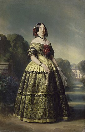 Retrato da Duquesa de Montpensier (1847), Franz Xaver Winterhalter