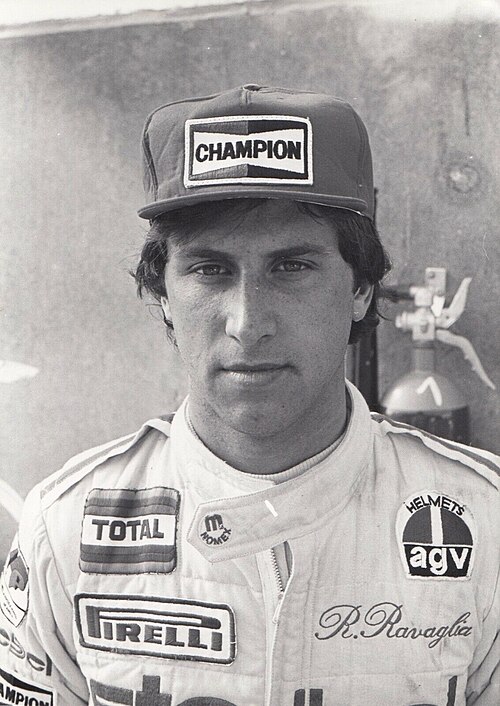 Ravaglia at Zolder for the 1982 FIA European Formula 3 Championship