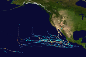 imagem ilustrativa de artigo Temporada de furacões no Pacífico de 1992
