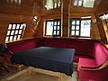 Interieur van een barge