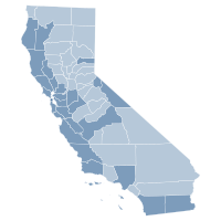 Results by county. 2012 California Proposition 28 results map by county.svg
