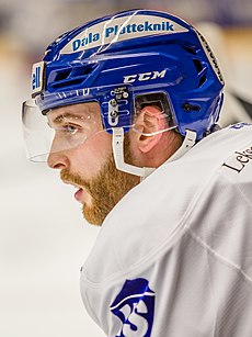 2015-03-21 Leksandlar IF - Malmö Redhawks Mattias Guter 01.jpg