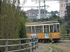 Italiano: Via Filippo Palizzi e ponte per Quarto Oggiaro, dintorni.