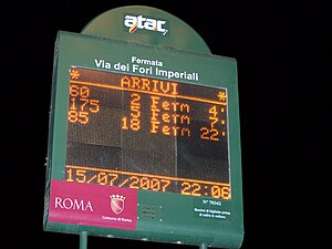 ATAC Fori Imperiali bus stop.jpg