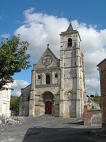 Abbey Church at Berteaucourt - Nice Day - panoramio.jpg
