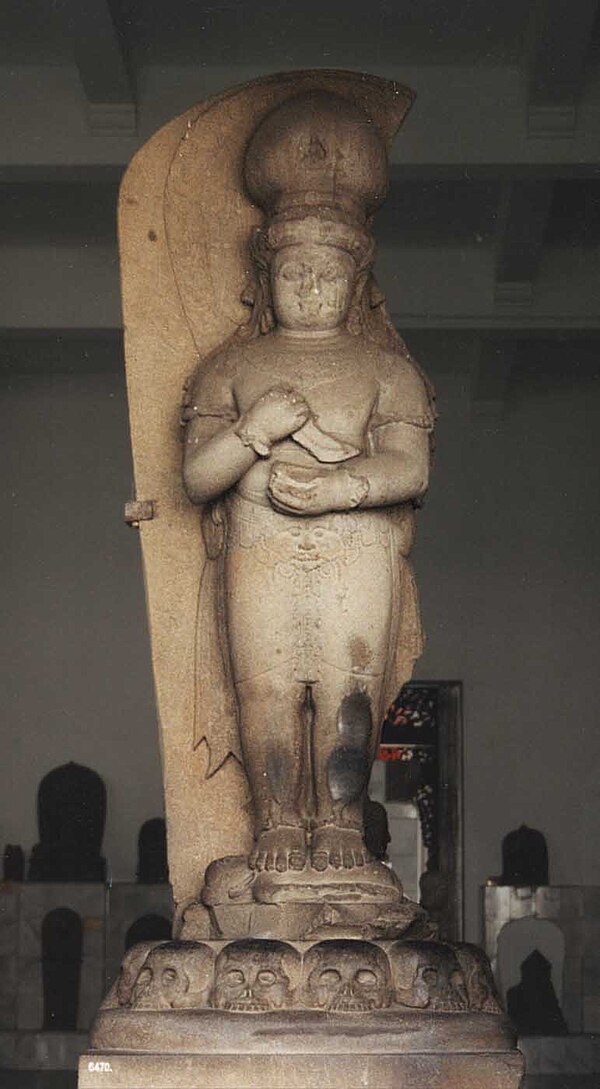 A statue believed to be Adityawarman, founder of Pagaruyung kingdom, a royal Minangkabau dynasty