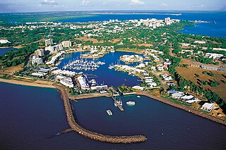 <span class="mw-page-title-main">Cullen Bay, Darwin</span> Place in the Northern Territory, Australia