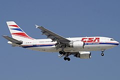 CSA - Czech Airlines, side