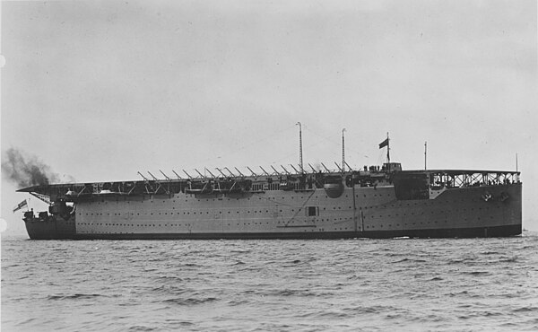 HMS Argus, photographed in the late 1920s