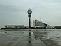 The ATC Tower of Pudong Airport.