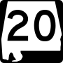 Thumbnail for Alabama State Route 20