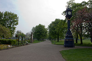 Albert Park, Middlesbrough park in the United Kingdom