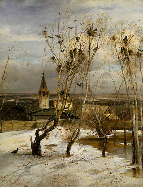 File:Aleksey Savrasov - Грачи прилетели - Google Art Project.jpg