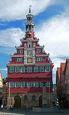 Old town hall in Esslingen/Neckar, Germany