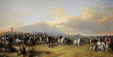 Caledonian Coursing Meeting, near the Castle of Ardrossan