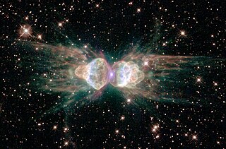 Mz 3 Planetary nebula in the constellation Norma