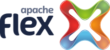Description de l'image Apache Flex logo.svg.