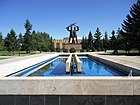 Statue, symbolisierend die russisch-armenische Freundschaft, 2017