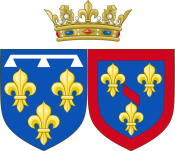Armoiries Orléans et Conti.svg