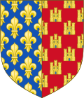 Arms of Alphonse de Poitiers.svg