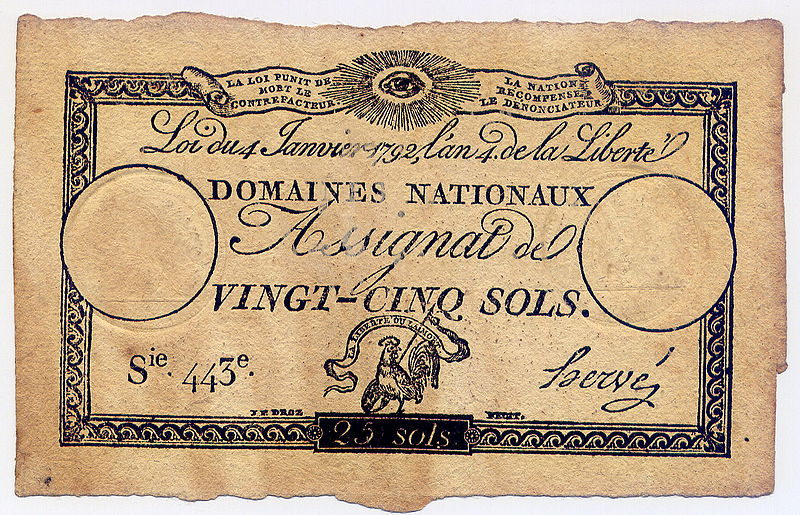 File:Assignat de 25 sols, Sie 443, s. Hervé.jpg