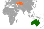 Avstraliya–Qazaxıstan münasibətləri üçün miniatür