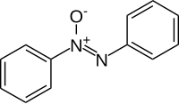 Strukturformel von Azoxybenzol