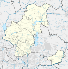 Mapa lokalizacyjna powiatu będzińskiego