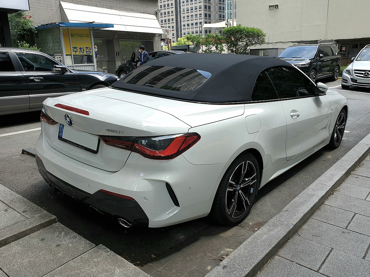 Image of BMW 420i G23 white (2)