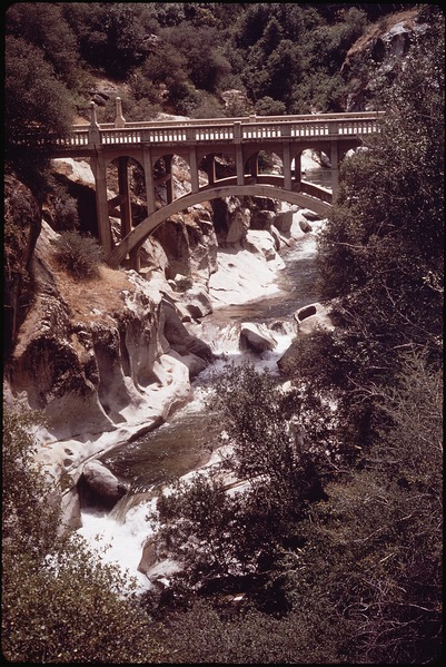 File:BRIDGE ON ROAD TO MINERAL KING - NARA - 542734.tif